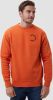 Nike Nederland Club Fleece Sweatshirt met ronde hals voor heren Oranje online kopen