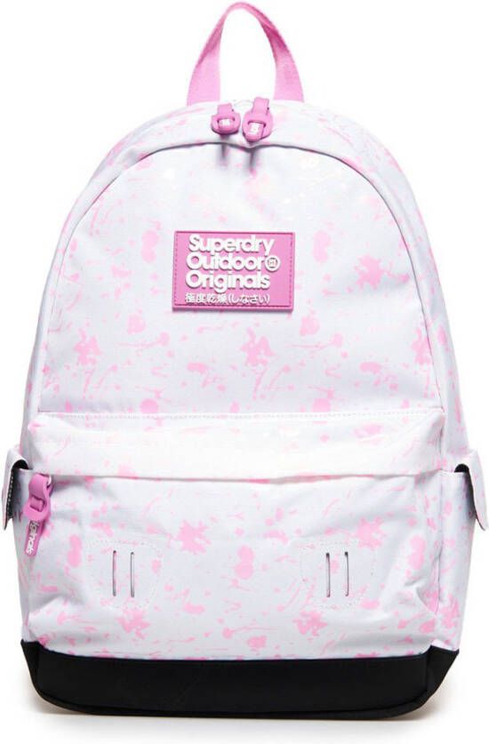 Superdry Montana Print Edition Backpack Col Change White