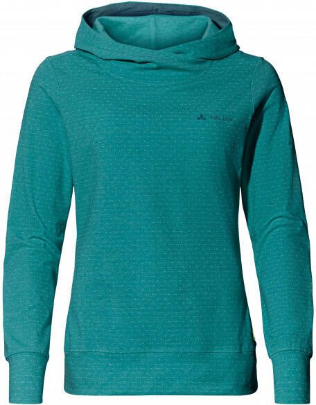 Vaude Women's Tuenno Pullover Hoodie turkoois