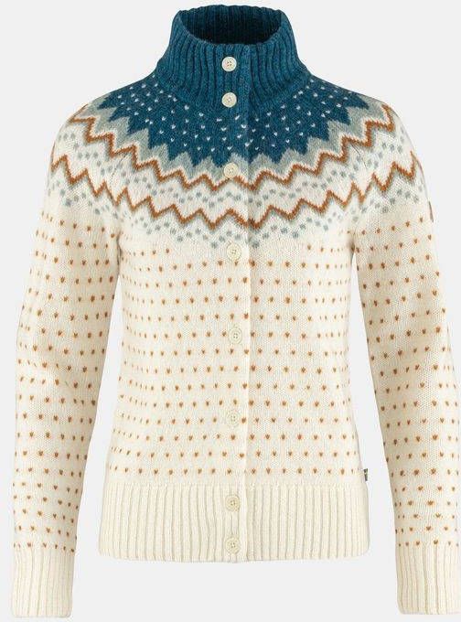 Fjä, llrä, ven Ö, vik Knit Cardigan Dames Vest Petrol
