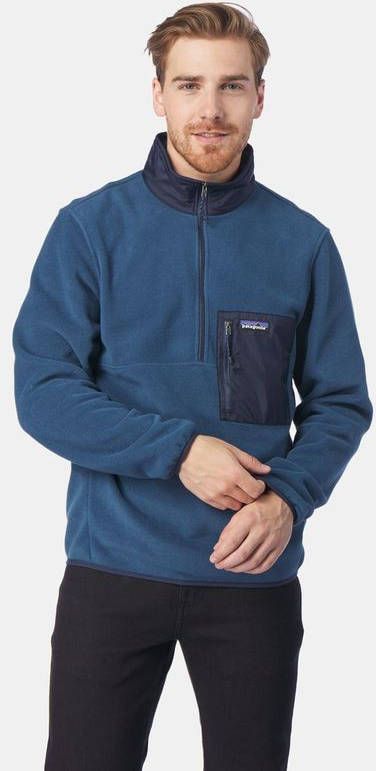 Patagonia Microdini 1/2 Zip Pullover Blauw