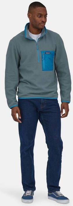 Patagonia Microdini 1/2 Zip Pullover Grijs