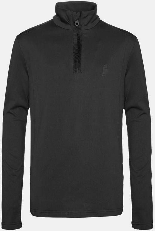 Protest Willowy JR 1/4 Zip Trui Junior Zwart