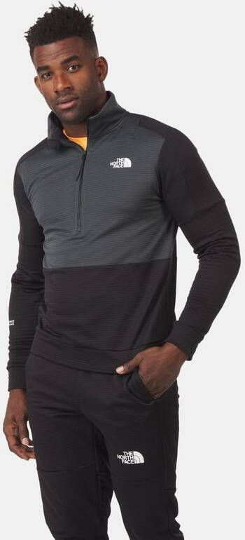 The North Face Mountain Athletics 1/4 Zip Fleecetrui Zwart