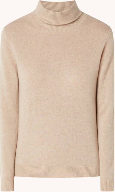 Benetton Fijngebreide coltrui van kasjmier