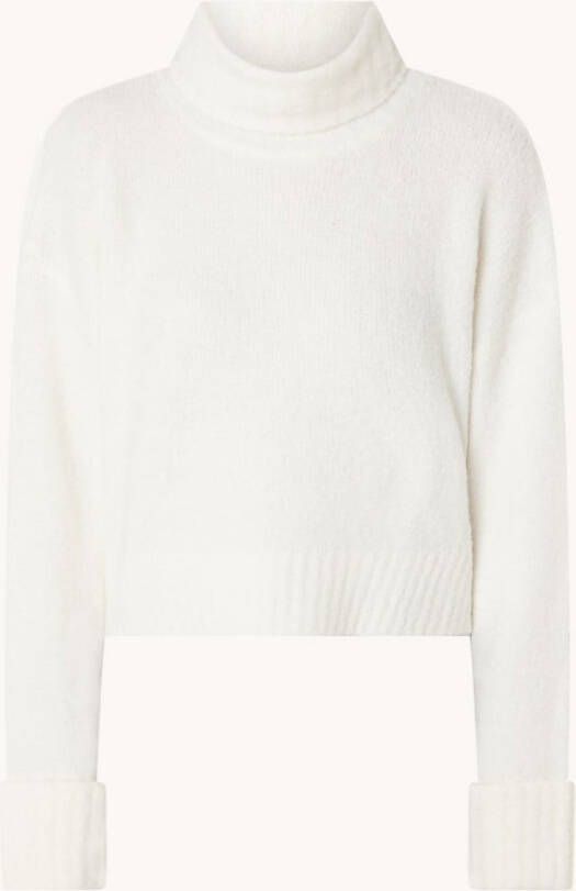 Calvin Klein Fijngebreide trui in wolblend met col