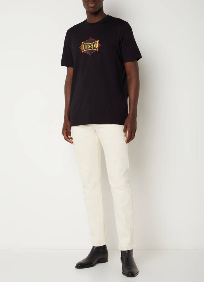 Diesel 2019 D Strukt slim fit jeans met gekleurde wassing