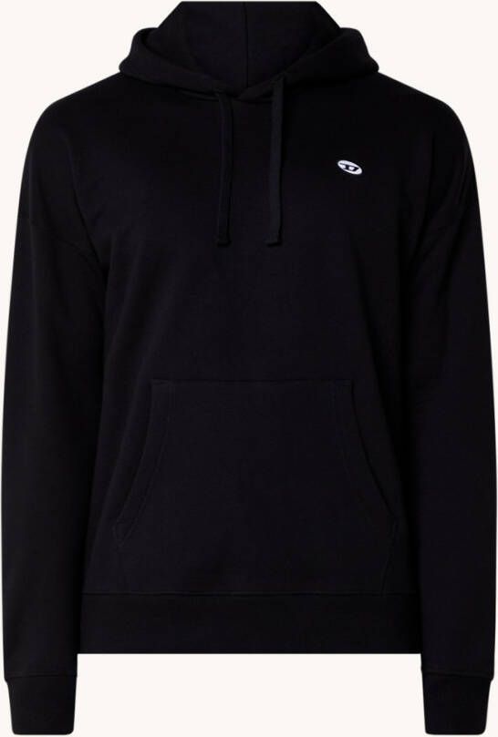 Diesel S rob hood doval hoodie , Zwart, Heren