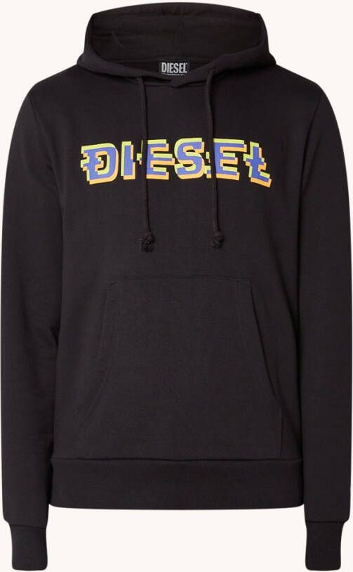 Diesel �S Ginn Hood K27� hoodie with logo , Zwart, Heren