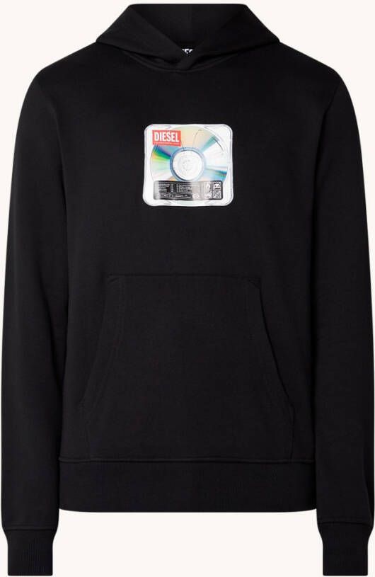Diesel S Ginn Hood E6 hoodie met logoprint