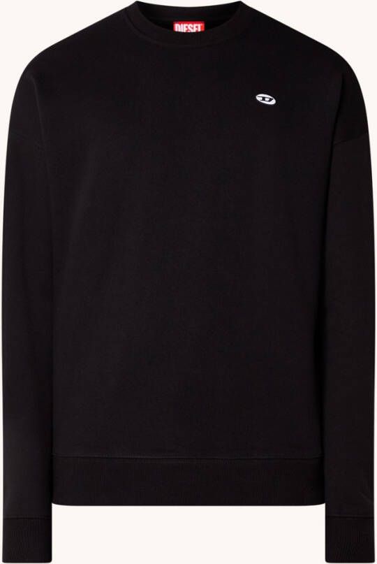 Diesel S Rob Doval Pj sweatshirt , Zwart, Heren