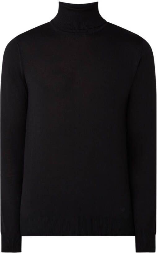 Emporio Armani Fijngebreide coltrui van wol