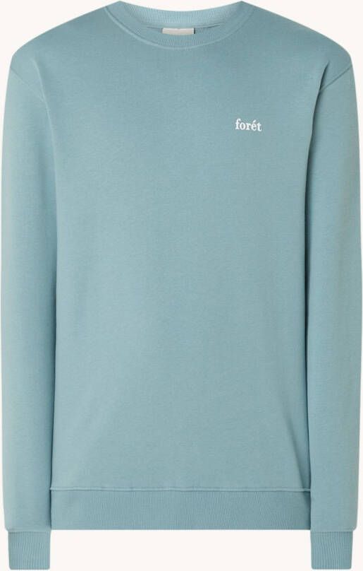 forét foré, t Sweater van biologisch katoen met ronde hals
