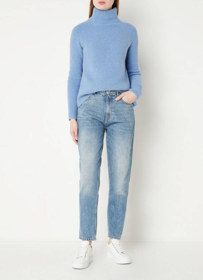 Hugo Boss Filano grofgebreide coltrui in alpacablend