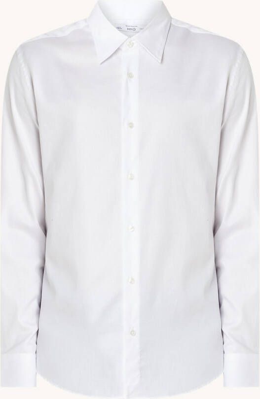 Mango Alfred regular fit overhemd met stretch
