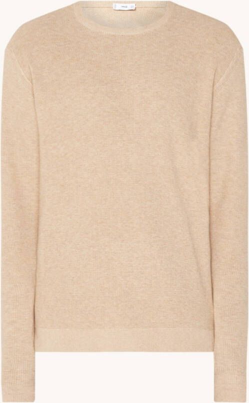 Mango Bantigua fijngebreide trui met stretch