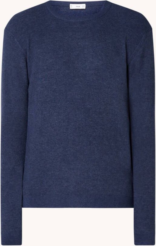 Mango Bantigua fijngebreide trui met stretch