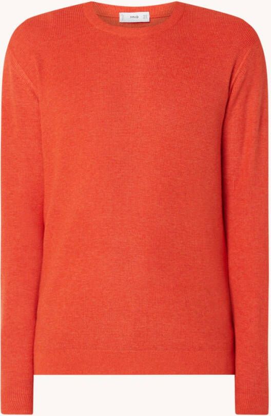 Mango Bantigua fijngebreide trui met stretch