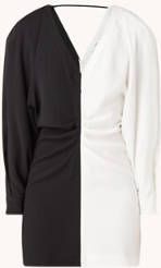 Mango Taki mini jurk met plooidetails en rugdecolleté