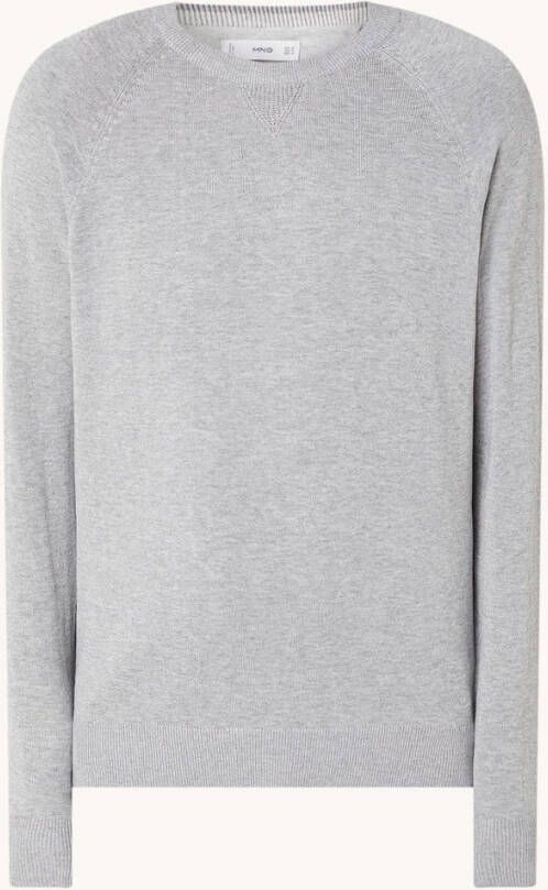 Mango Ten fijngebreide pullover met stretch
