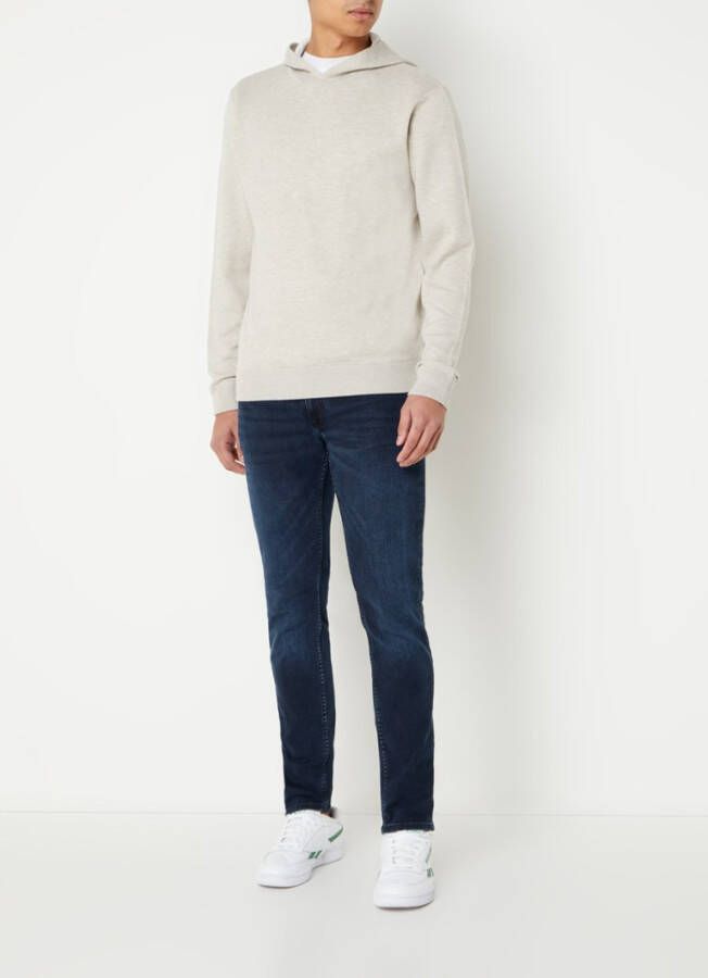 Mango Tenh hoodie met gemê, leerd dessin