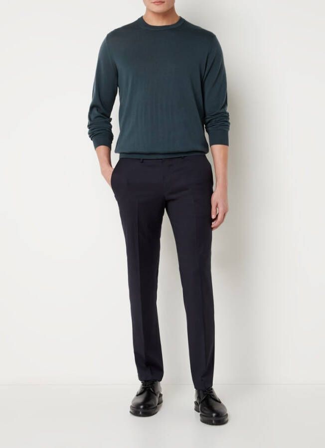 Mango Willy fijngebreide pullover van merino wol