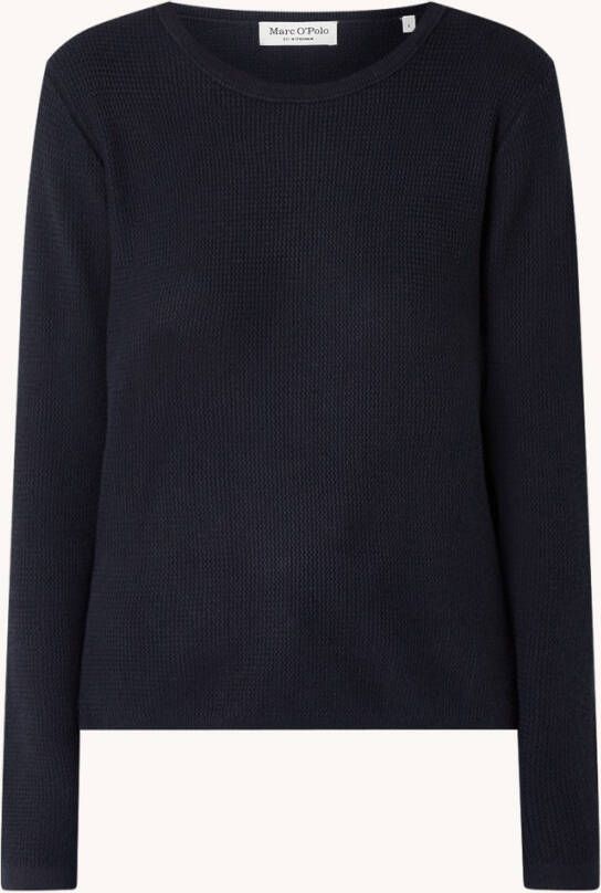Marc O'Polo Truien met ronde hals , Blauw, Dames