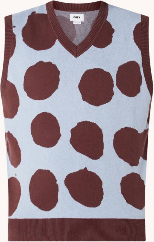 Obey Spencer met stippenprint