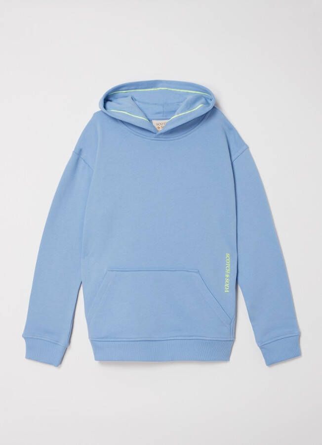 Scotch & Soda Oversized hoodie van biologisch katoen