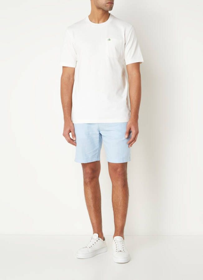 Scotch & Soda T shirt van organisch katoen met borstzak