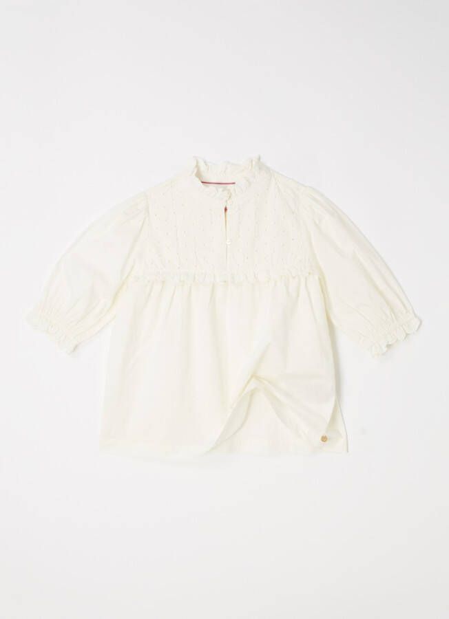 Scotch & Soda Tuniek van biologisch katoen met broderie