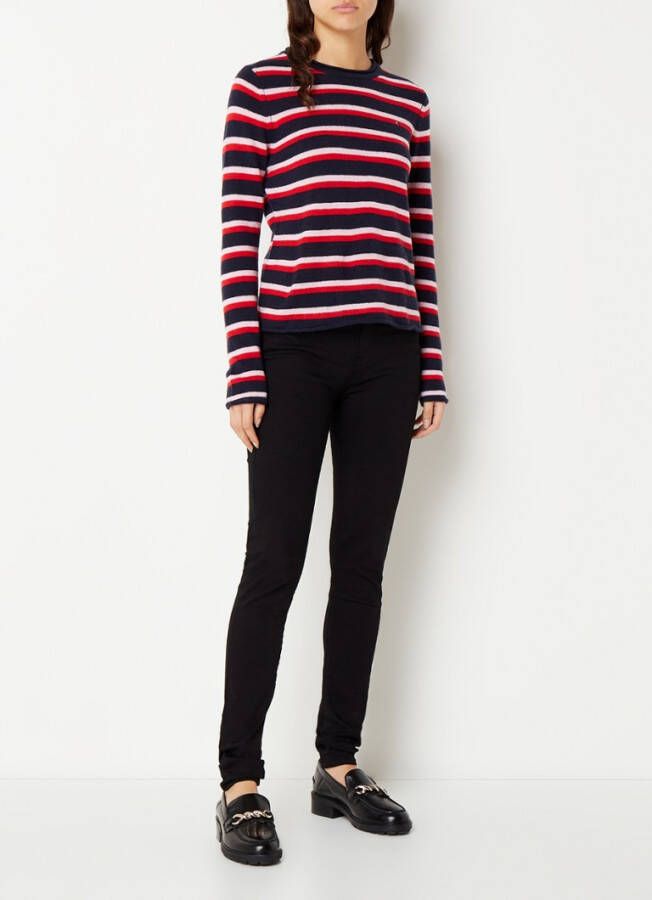 Tommy Hilfiger Gebreide trui SOFT WOOL STRIPED C NK SWEATER