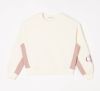 Calvin Klein Gebroken Wit Trui Colour Block Monogram Sweatshirt online kopen