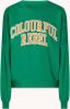 Colourful Rebel CR Patch sweater in biologische katoenblend met logo online kopen