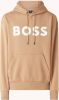 BOSS Menswear hoodie Sullivan met logo medium beige online kopen