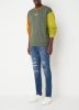 Levi's Comfort fit sweater van katoen met colour blocking patroon online kopen