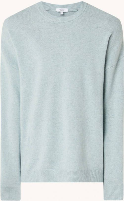 REISS Parks fijngebreide pullover in wolblend