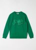 Scotch & Soda Sweater van biologisch katoen met artwork online kopen
