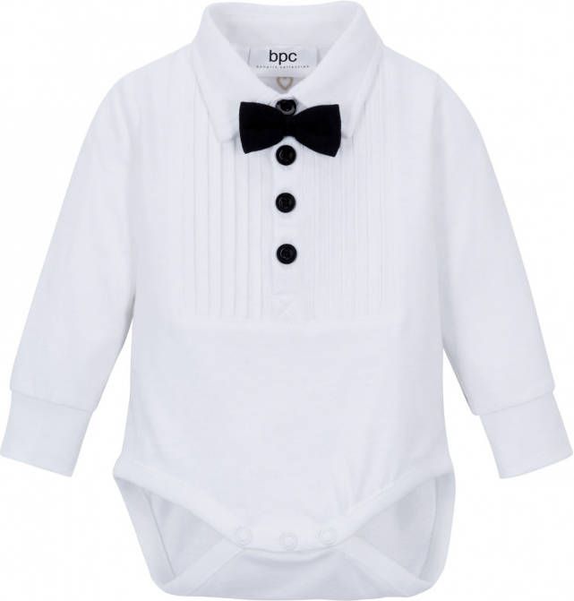 bonprix Baby rompertje met lange mouwen van biologisch katoen