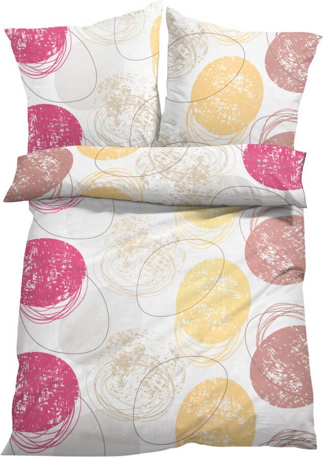 bonprix Dekbedovertrek met cirkels
