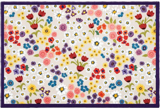 bonprix Deurmat met bloemetjes