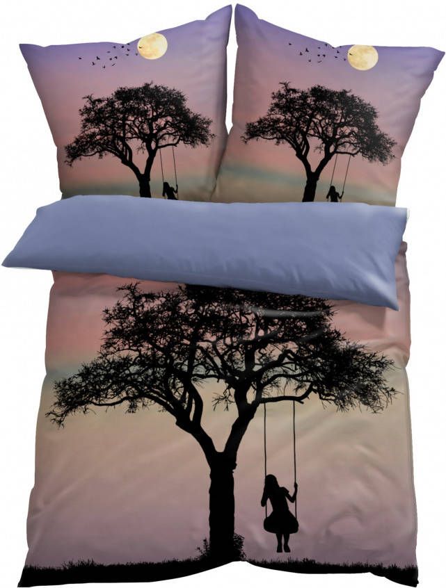 bonprix Dubbelzijdig dekbedovertrek met schommel