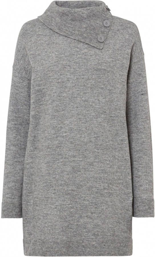bonprix Gebreide jurk met volumineuze kraag