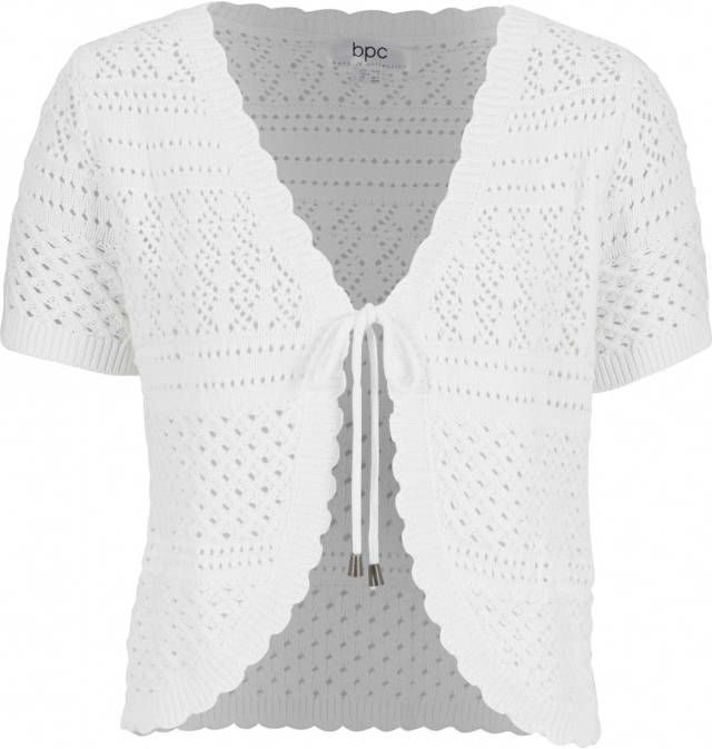 bonprix Gehaakte bolero, korte mouw