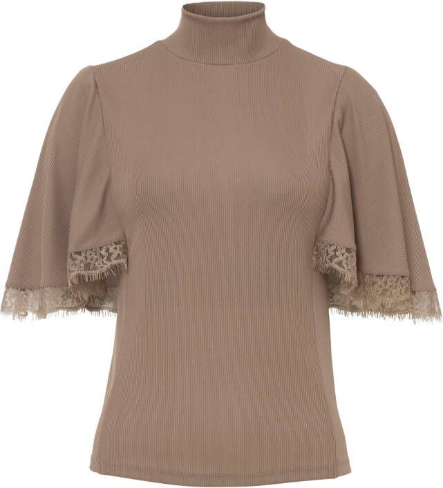 bonprix Geribd shirt met kant