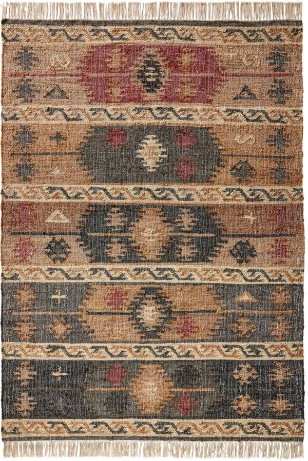 bonprix Kelim vloerkleed in warme kleuren