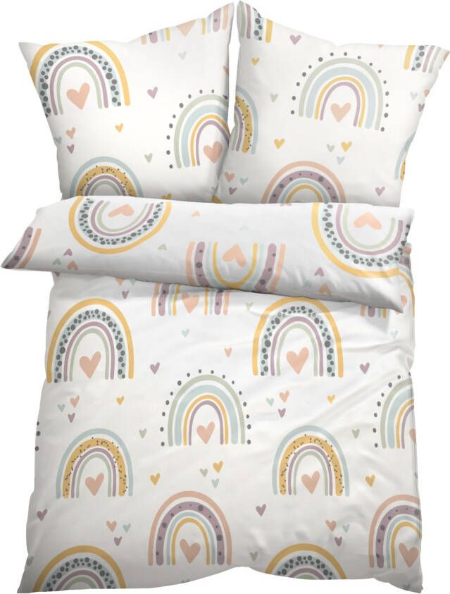 bonprix Kinderen dekbedovertrek met regenbogen