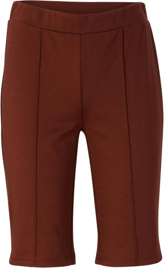 bonprix Korte legging van punto di roma met biezen