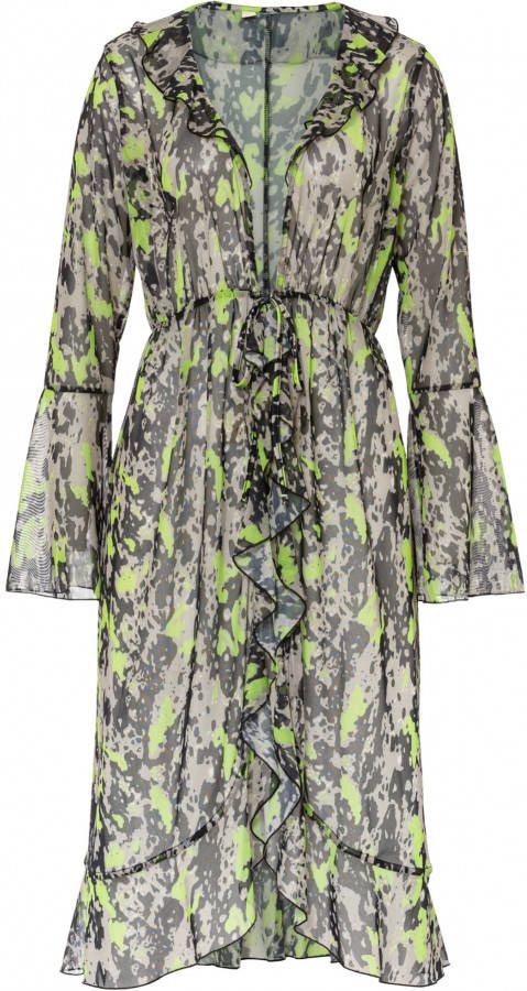 bonprix Lang shirtvest van mesh