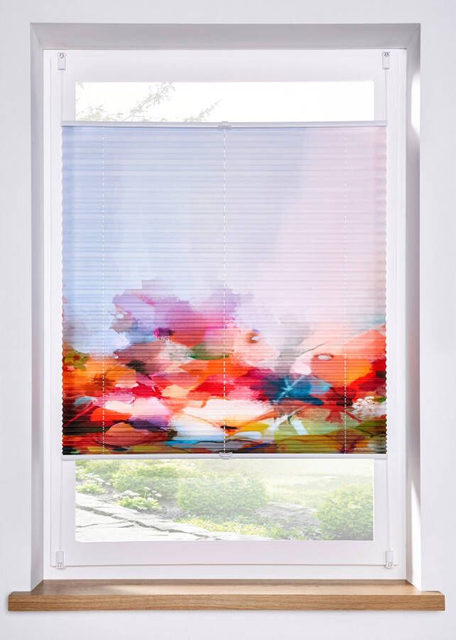bonprix Plisségordijn met bloemenprint